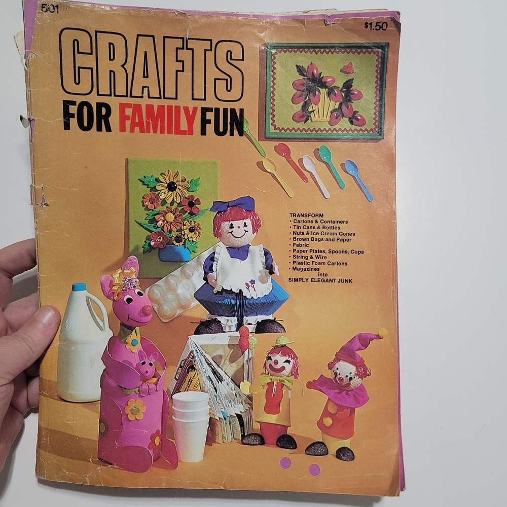 Crafts‎ for Family Fun Book Vintage